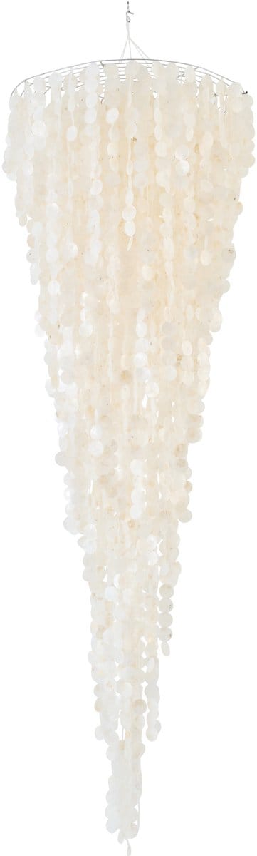 J-Line hanger Schelp - schelpen - wit - large