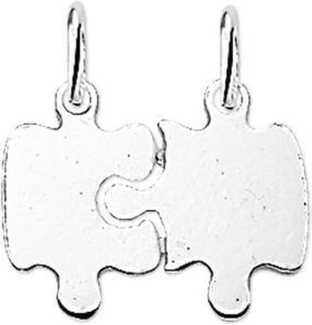 breekplaatje puzzel zilver gerhodineerd