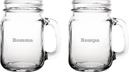 Drinkglas gegraveerd - 45cl - Bomma-Bompa