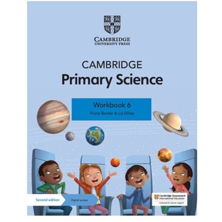Cambridge Primary Science Workbook 6 With Digital Access (1 Year) - Cambridge Primary Science - Fiona Baxter