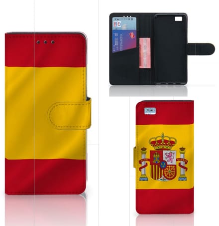 Huawei Ascend P8 Lite Bookstyle Case Spanje
