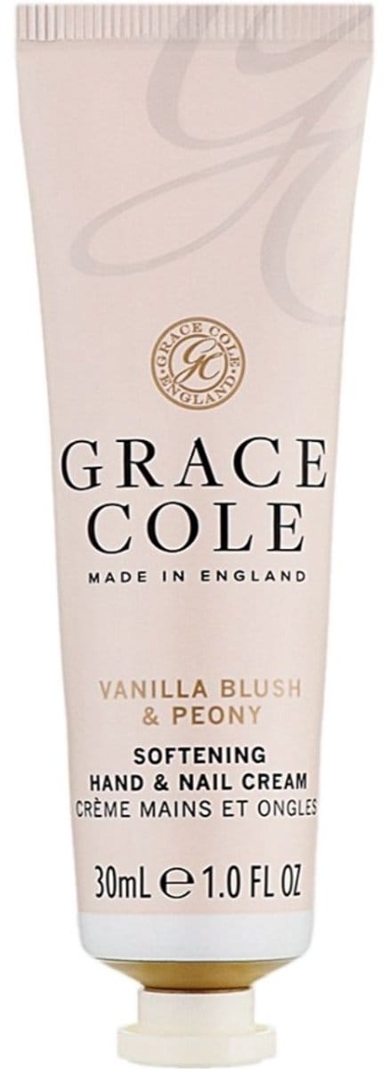 Grace Cole - Vanilla Blush & Peony Hand and Nail Cream - 30ml
