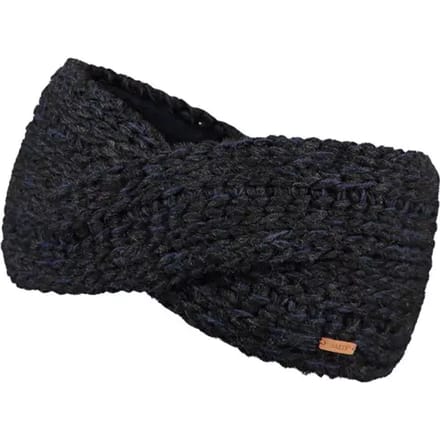 Barts Jasmin Hoofdband Dames - One Size - Donkergrijs