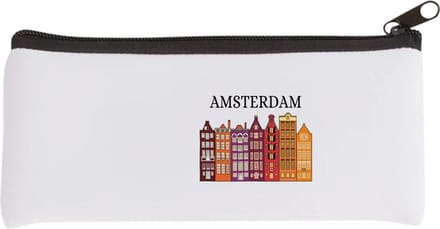 Akyol - amsterdam Etui - Amsterdam - amsterdammers - de echte amsterdam liefhebbers rijtjeshuizen - 20 bij 9 cm