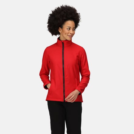 Jas Hiking Dames Waterdicht Ademend Ablaze Printable Softshell