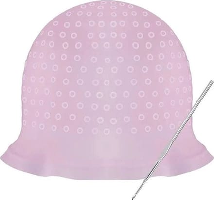 Guardian Beauty Haar Highlight Cap - Met Ijzeren Haak - Roze - Magicap Herbruikbare Haarkleur Cap - Highlighting Tipping Cap