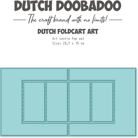 DDBD Fold Card-Art Centre pop out