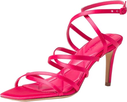 Dames Hoge Sandalen met Bandjes en Comfortabele Pasvorm