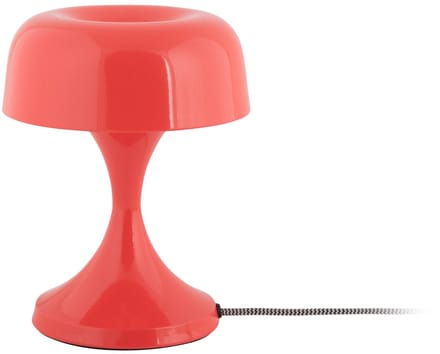 Leitmotiv Tafellamp Moda Retro - Rood - 15.5x15.5x20cm - Modern