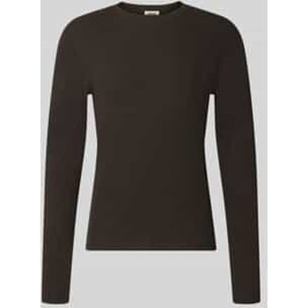 Slim fit shirt met lange mouwen van puur katoen model 'Enil'