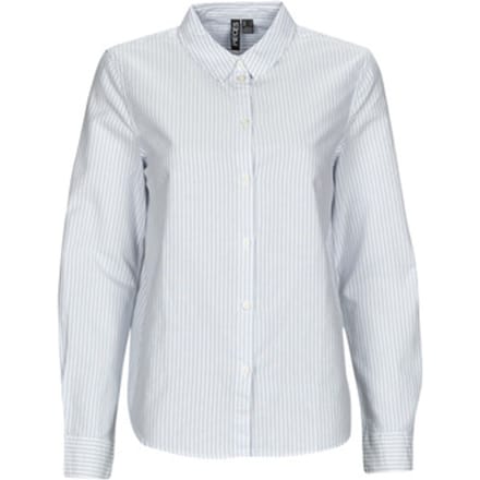 PIECES - PCIRENA LS OXFORD SHIRT WVN NOOS - Dames - Blouses