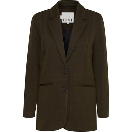 Ichi IHKATE JACQUARD OVERSIZE BL Blazer - Maat M