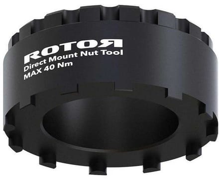 Rotor 2inpower/inpower Dm Spider Nut Trapasgereedschap Zwart