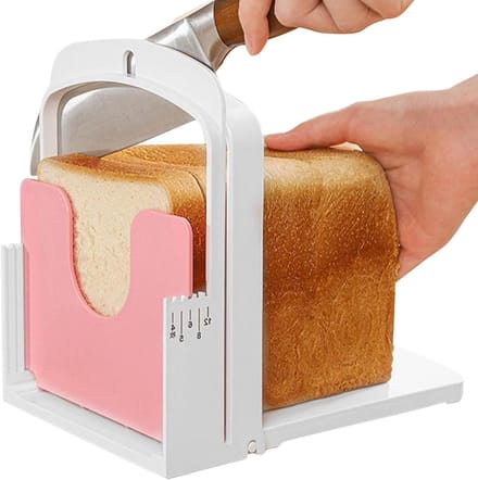 Broodsnijmachine - Broodsnijplank - Gelijkmatig snijden - Compacte vouwoplossing - Opvouwbaar - Wit