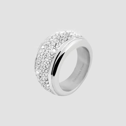 AKZENT Akzent Dames Ring Wilai, zilver van kleur, duurzaam