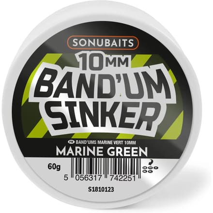Sonubaits Band'um Sinker 10mm - Smaak : Marine Green