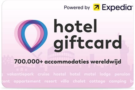 Hotel Giftcard - Cadeaukaart - 200 euro