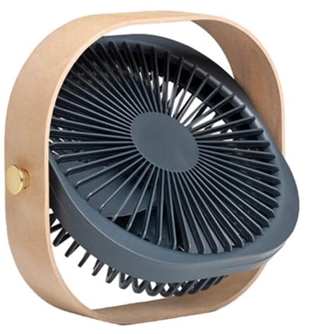 Printworks Tafelventilator Fantastic Wood - Petroleum