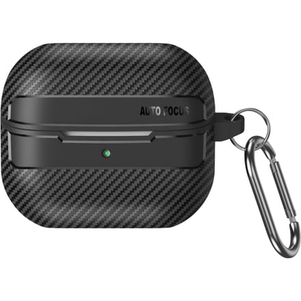 CaseBody Samsung Galaxy Buds3 (Pro/FE) Carbon Shockproof Hoesje Zwart