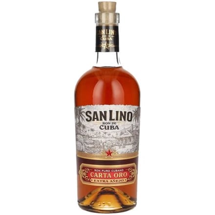 San Lino Ron de Cuba CARTA ORO Extra Añejo 40% Vol. 0,7l