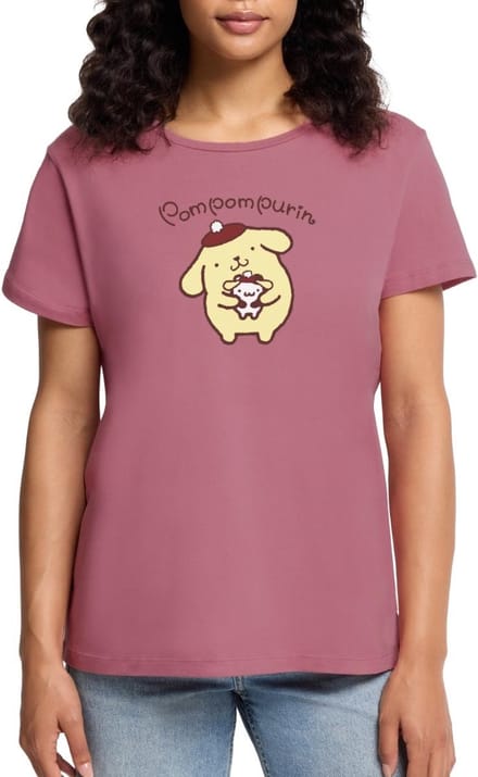 Pompompurin Met Muffin Verkleed Als Pompom Purin Premium T Shirt Dames