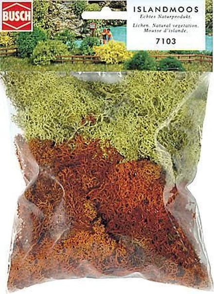 Busch - Islandmoos,gelb/braun (Bu7103)