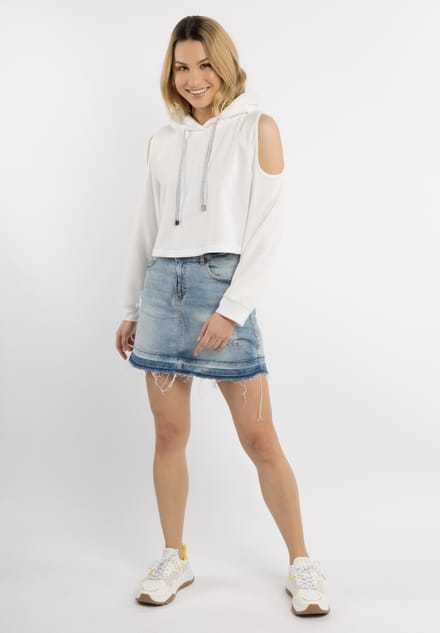 IZIA Cropped Hoodie eyota