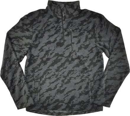 Dare2B Heren Dispel Fleece Trui Black Camo Maat M