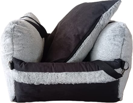 Adori Autostoel Miles - Hondenautoaccessoire - 64x60x36 cm Zwart