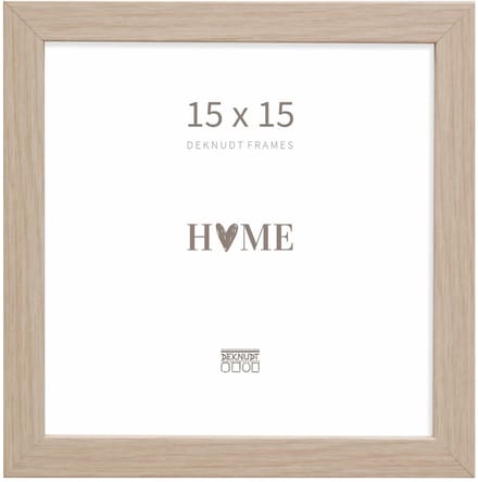 Deknudt Frames fotolijst S45RJ1 - naturel eikkleur - hout - 15x15 cm