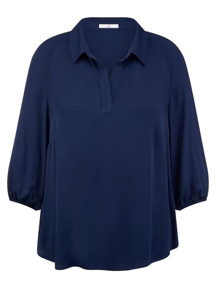 Blouse Van Emilia Lay blauw