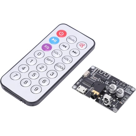 Carte récepteur audio Bluetooth, module amplificateur de puissance stéréo avec télécommande XYWRBT