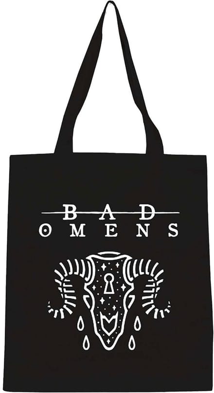 Rocksax Bad Omens - Ramskull Schoudertas/Shopper - Zwart