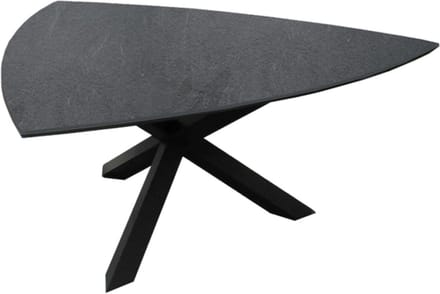 Relax Tuintafel Udinese Triangle 3D Printed Glass Top 170 x 170 x 170 x 75 cm
