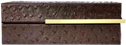 Sieradendoos - Juwelendoos Organizer - Sieraden Opbergen - Houten Constructie - 26x13x8 cm - Zwart
