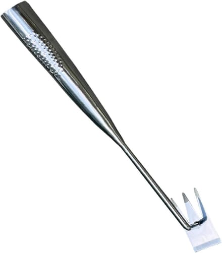 Hand Weeder Tool - Tuin Klaver Tool - Onkruid Verwijderen - Drie-Tand Ontwerp - 4 x 8 x 4 cm