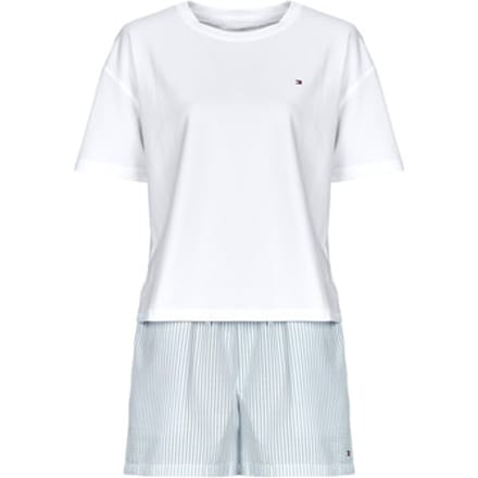 Tommy Hilfiger  Pyjama-sets JERSEY TEE SEERSUCKER SHORT SET