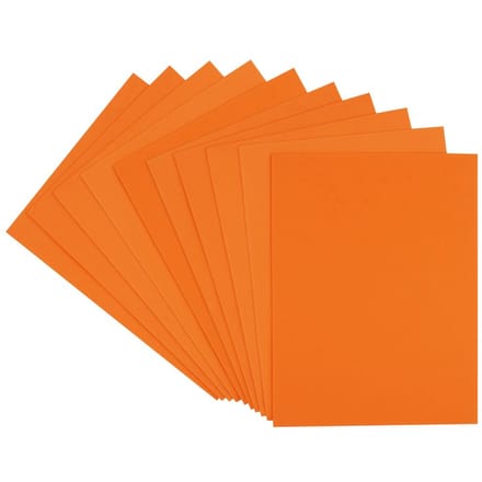 VBS Foam rubber, 2 mm, 10 stuks - Oranje
