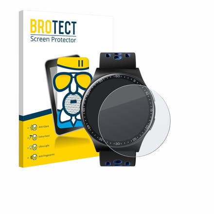 BROTECT - Screenprotector voor Reebok Pulse Smartwatch - Folie Beschermfolie Beschermglas matte