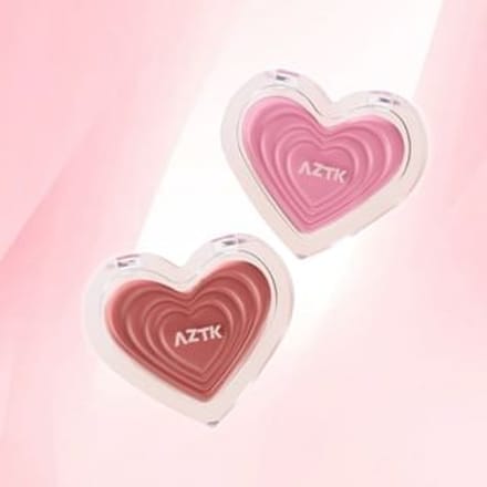 AZTK - Jelly Glow Cheek Balm - 5 Colors GC04# Gray Pink - 3.8g
