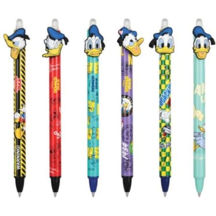 Disney donald duck uitwisbare gelpen, assorti