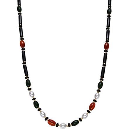 Luxeketting met Onyx 18k goud afwerking - Coepil