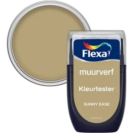 Flexa Kleurtester Verftester - Mat - Sunny Ease- 30ml