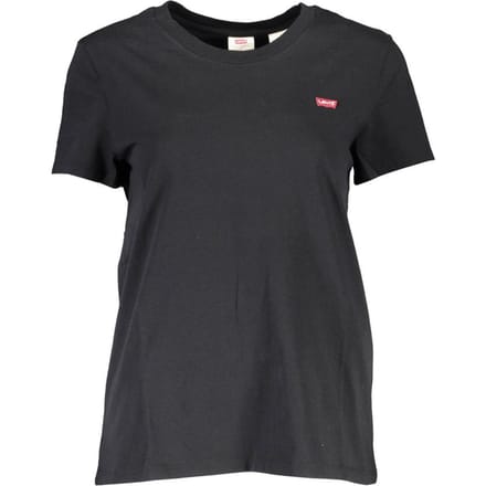 Levi's - Dames T-shirt - Kort Mouw - Zwart - XS