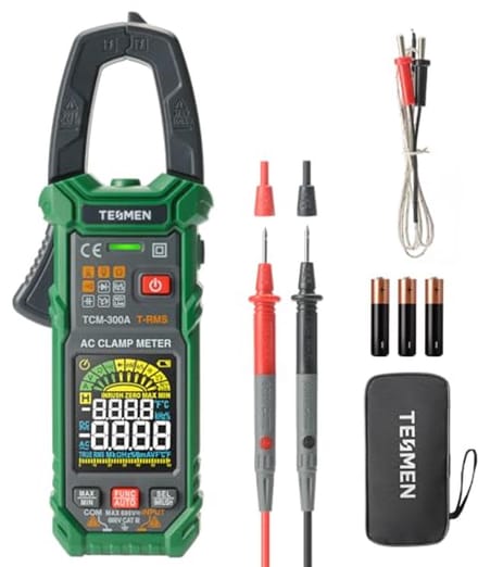 Digitale Tangmultimeter met 6000 Counts - Automatische en Handmatige Modus - AC/DC Spanningsmeter