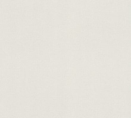TEXTIELLOOK BEHANG | Basic Uni - Creme Wit - A.S. Création Pure Elegance