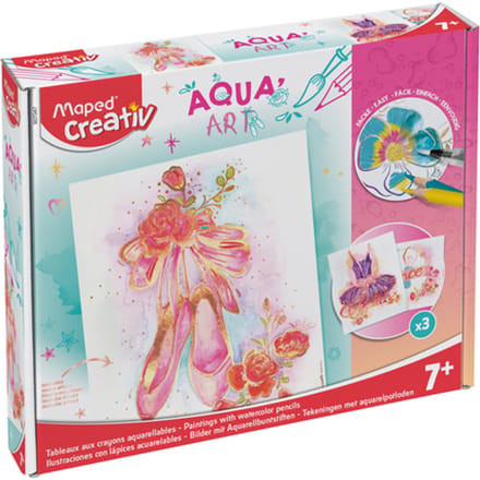 Hobbyset maped creativ aquaart ballet 14delig | Stuk a 1 set
