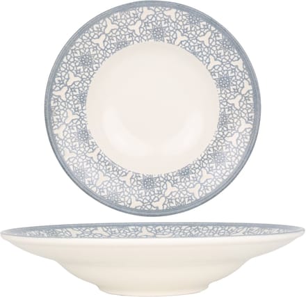 Kütahya Porselen Pastabord - Casa Blue - Porselein - 27 cm (450cc) - set van 2