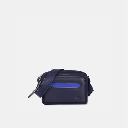 Hedgren Espresso Dames Crossbodytas met RFID-bescherming – Middelgroot – Peacoat Blue
