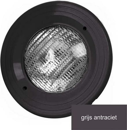 BWT Zwembadverlichting LED wit 18 Watt | antraciet grijze behuizing